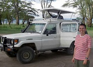 Safari 4X4 seats up to 5 guests