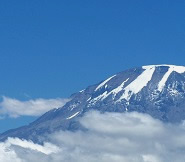 Mount Kilimanjaro view from Moshi town